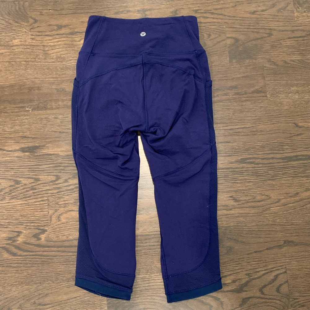 Lululemon capri yoga pants
